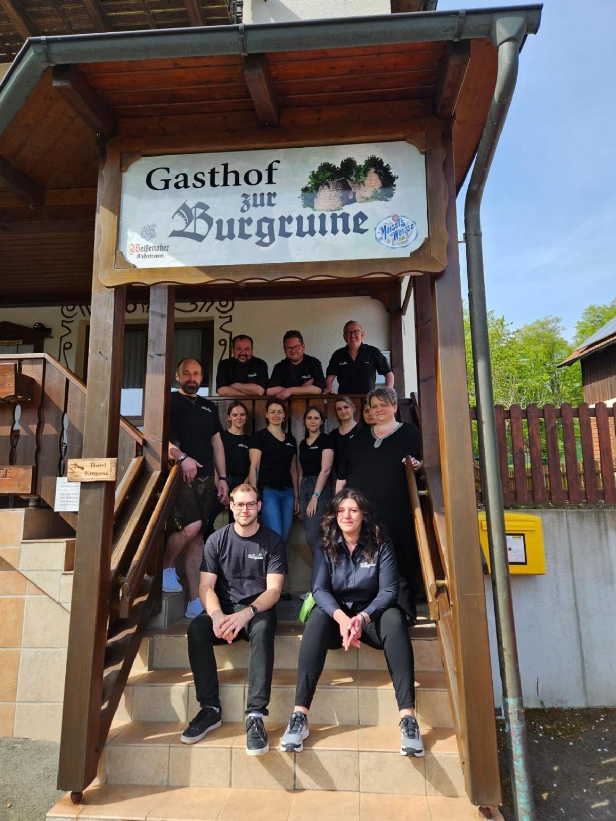 Gasthof Zur Burgruine Pottenstein Eksteriør billede