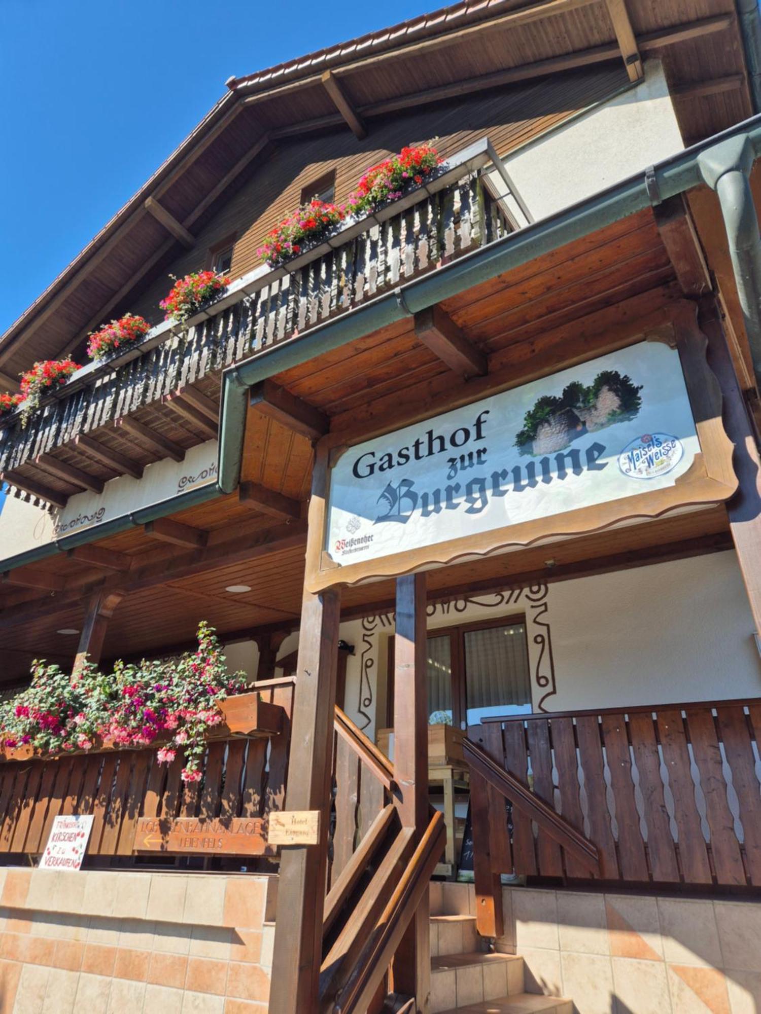 Gasthof Zur Burgruine Pottenstein Eksteriør billede